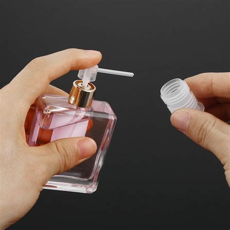 refillable perfume bottle with funnel